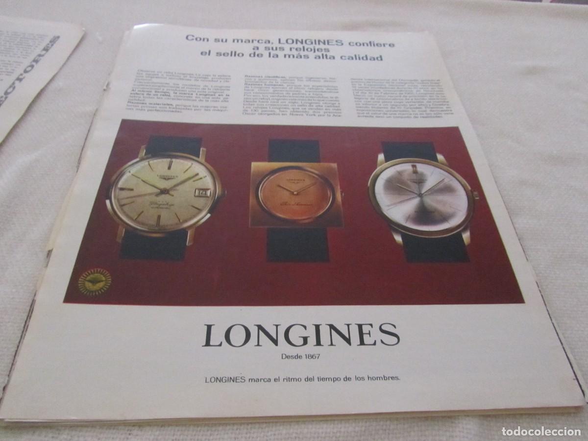 Coleccionismo: PUBLICIDAD RELOJ LONGINES, LOCION STINGARI DE SEGURA, A&Ntilde;OS 60