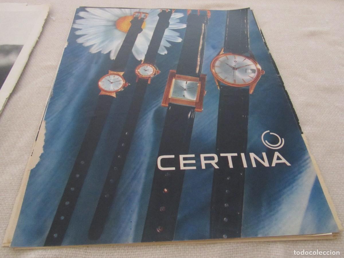Coleccionismo: PUBLICIDAD RELOJ CERTINA, A&Ntilde;OS 60