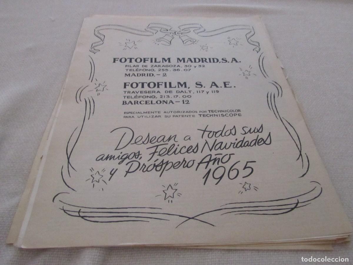 Coleccionismo: PUBLICIDAD FOTOFILM MADRID, A&Ntilde;OS 60