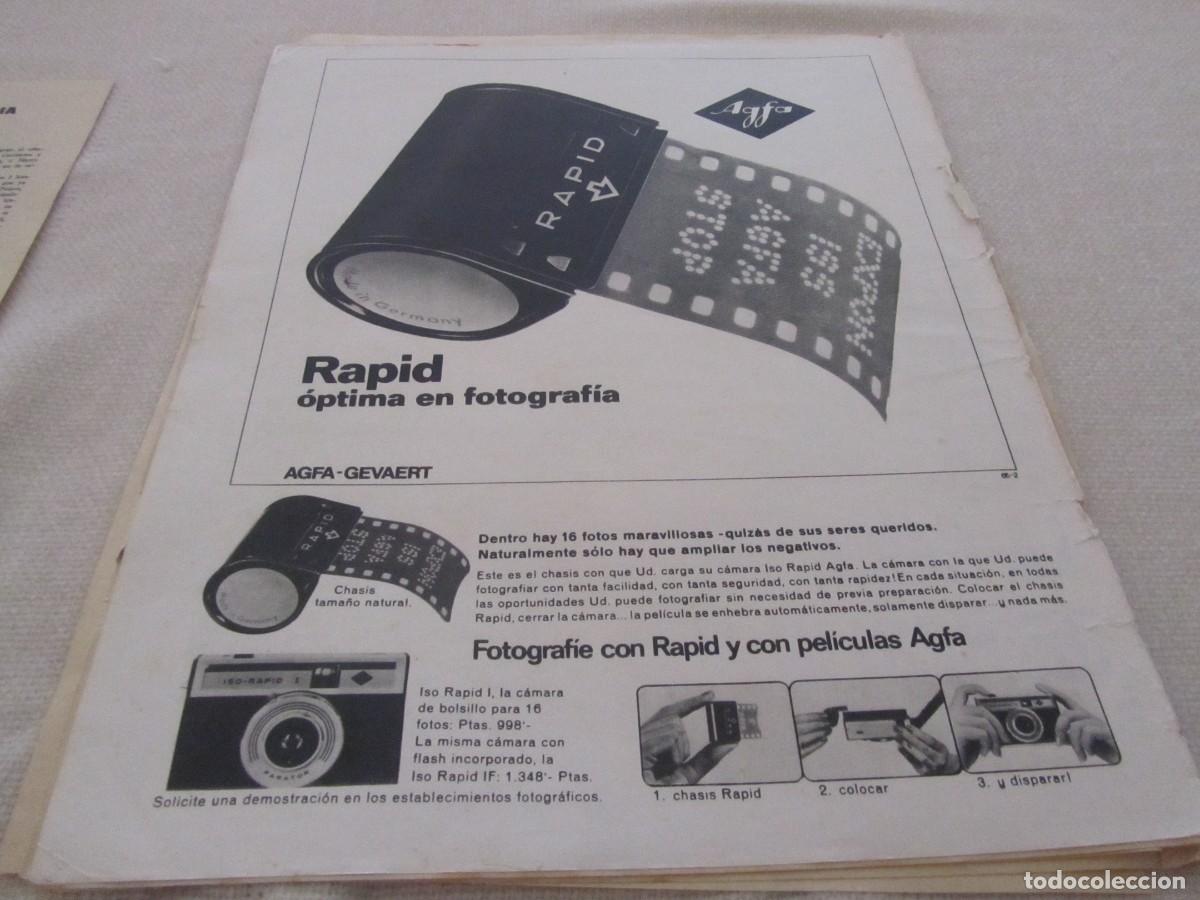 Coleccionismo: PUBLICIDAD FOTOGRAFIA AGFA, A&Ntilde;OS 60