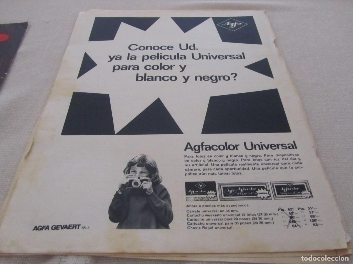 Coleccionismo: PUBLICIDAD FOTOGRAFIA AGFA, A&Ntilde;OS 60