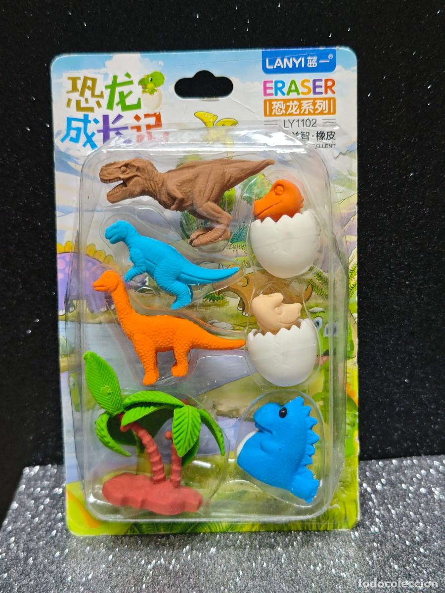 Coleccionismo: GOMA DE BORRAR ERASER DINOSAURIOS