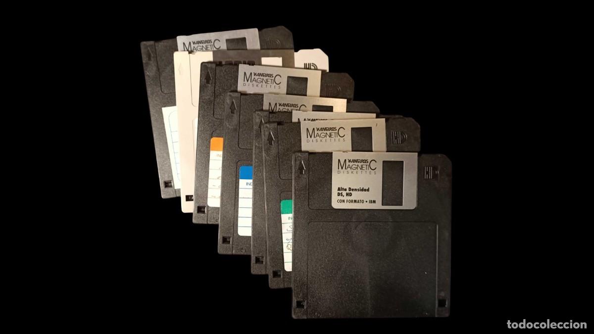 Collecting: LOTE 11 DISQUETES 3&frac12; &middot; CON ESTUCHE &middot; POSIBLE CONTENIDO &middot; A&Ntilde;OS 90/2000 &middot; VINTAGE INFORM&Aacute;TICO