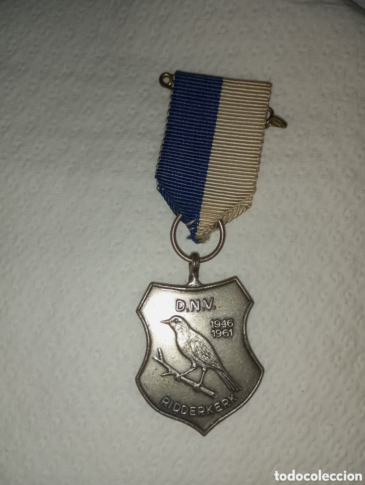 Coleccionismo: Medalla holandesa DNV 1946-1961 Ridderkerk.mide 3.5 cms