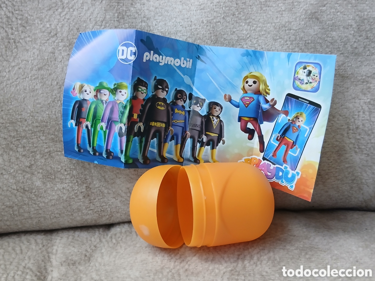 Coleccionismo: Huevo kinder playmobil DC Enigma - Foto 2
