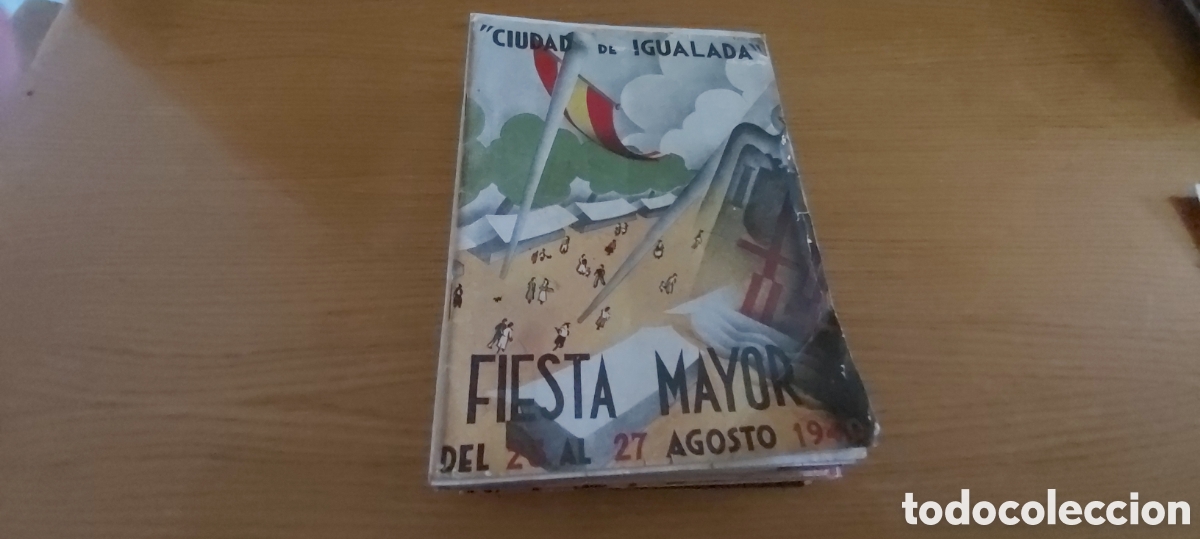Coleccionismo: 39 PROGRAMAS DE FIESTA MAYOR DE IGUALADA 1940-1980. FALTAN A&Ntilde;O 41 Y 42.
