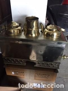 Coleccionismo: ba&ntilde;o- maria o cama caliente de bar de 1920