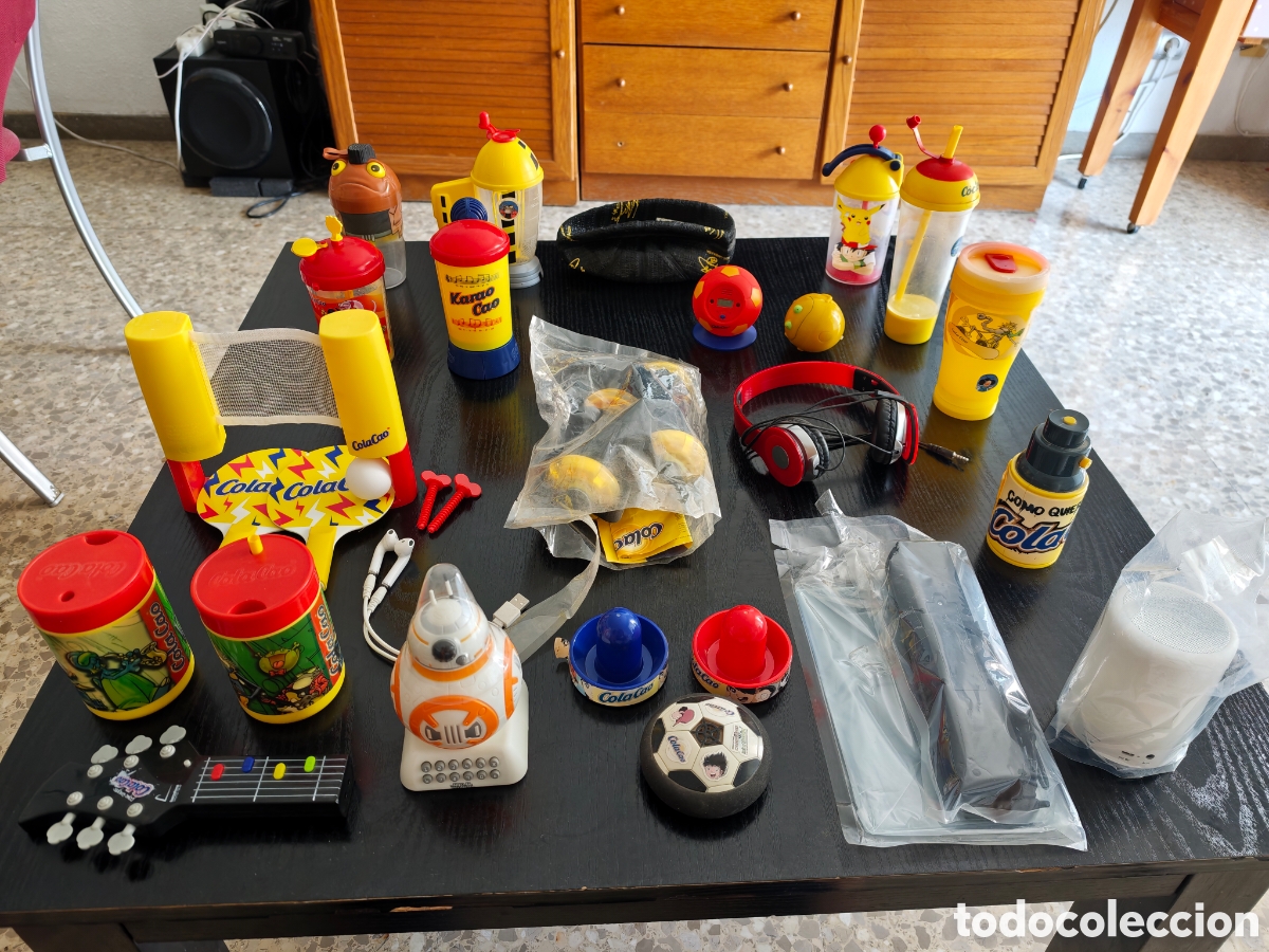 Coleccionismo: Lote 22 Regalos Cola Cao Vintage - Juguetes Retro
