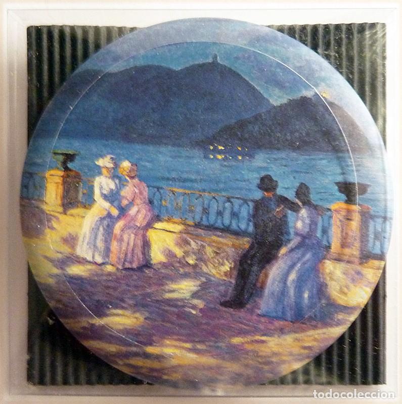 Coleccionismo: ESPEJO DE BOLSILLO &rdquo;LA CONCHA&rdquo; (REGOYOS) - MUSEO CARMEN THYSSEN - ARTICULO FUERA DE CATALOGO - NUEVO