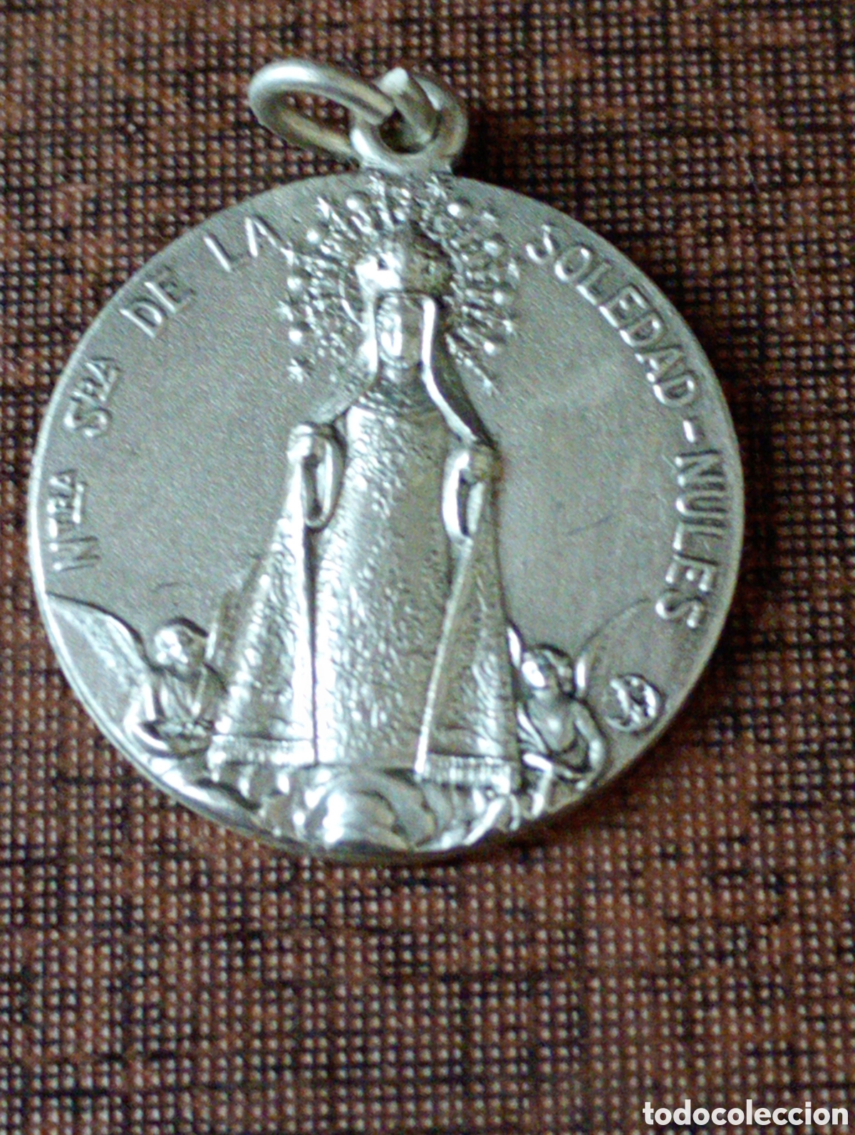 Coleccionismo: Medalla Virgen Soledad Nules alo 1984