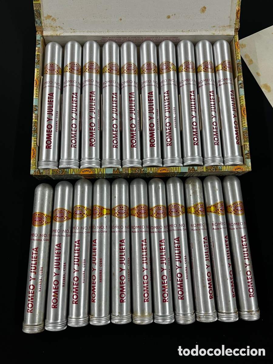 Coleccionismo: Puros habanos Romeo y Julieta. Habana. Cuba. Leer descripci&oacute;n.