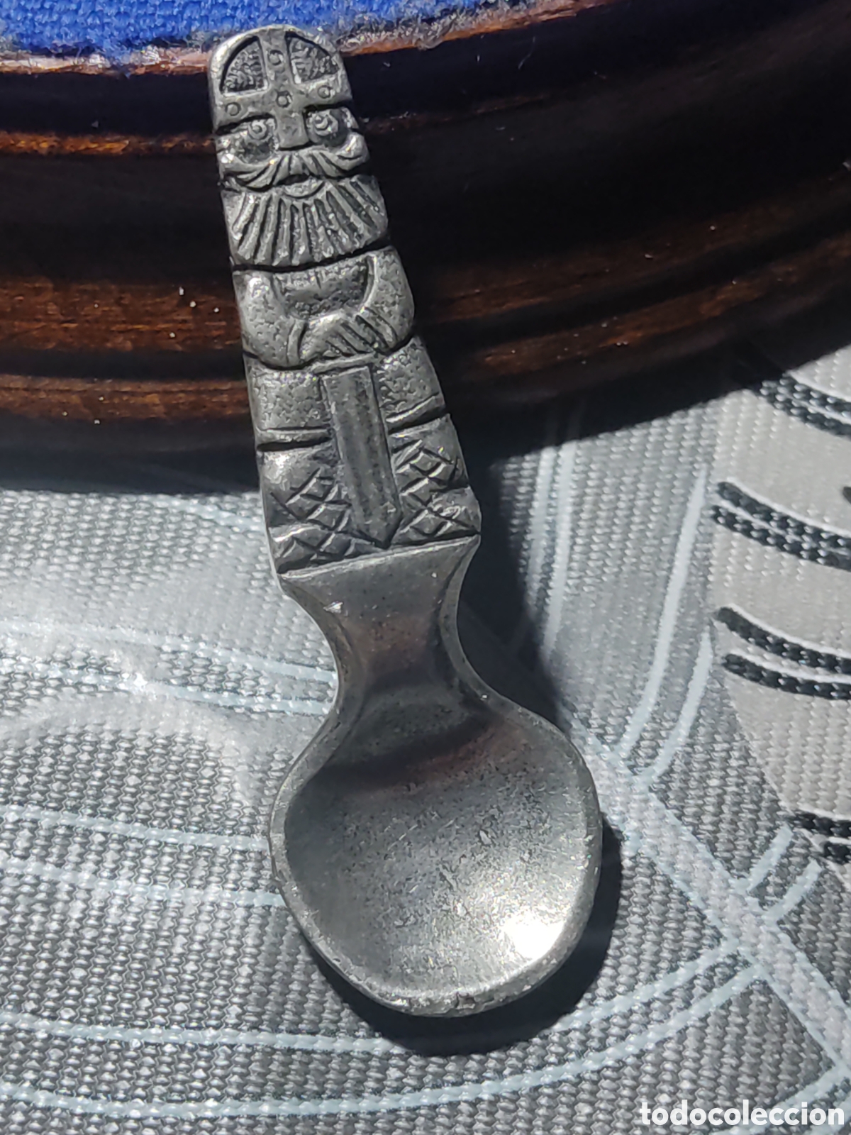 Coleccionismo: Peque&ntilde;a cucharilla de sal Vikinga.