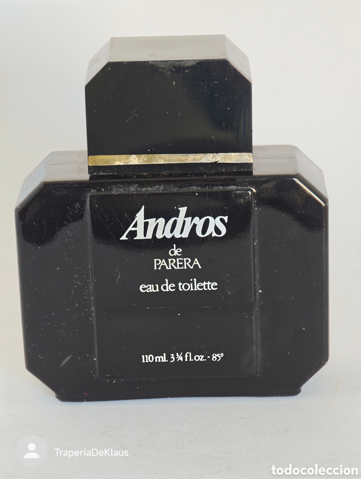 Coleccionismo: FRASCO VACIO - ANDROS DE PARERA EAU DE TOILETTE 110ML - car240
