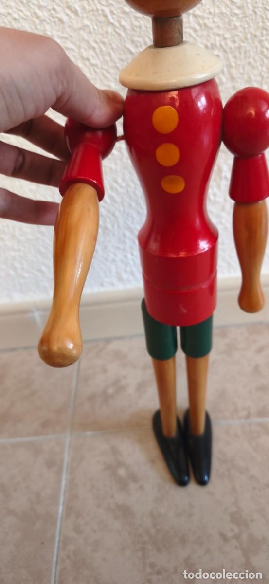 Coleccionismo: Pinocho de madera articulado - Foto 7