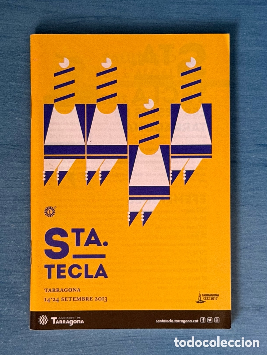 Coleccionismo: Programa festes Santa Tecla 2013 Tarragona