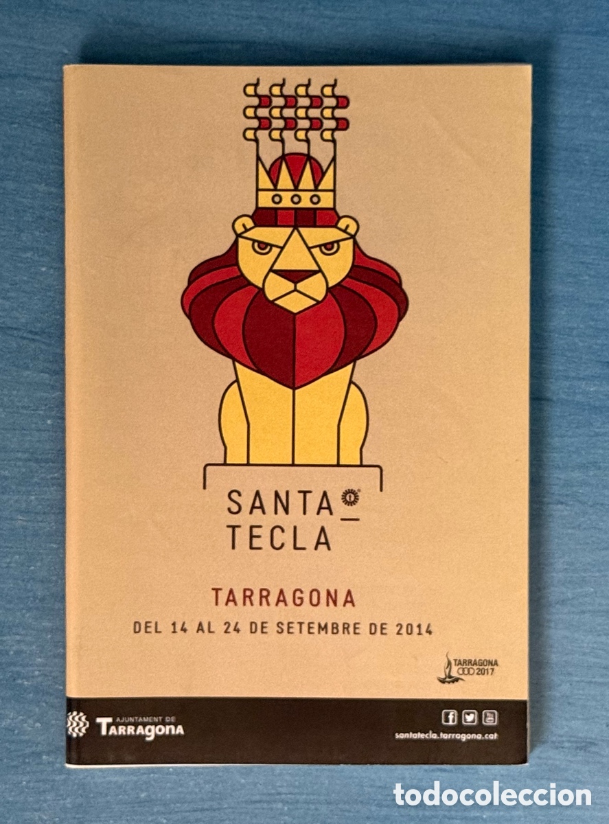 Coleccionismo: Programa festes Santa Tecla 2014 Tarragona
