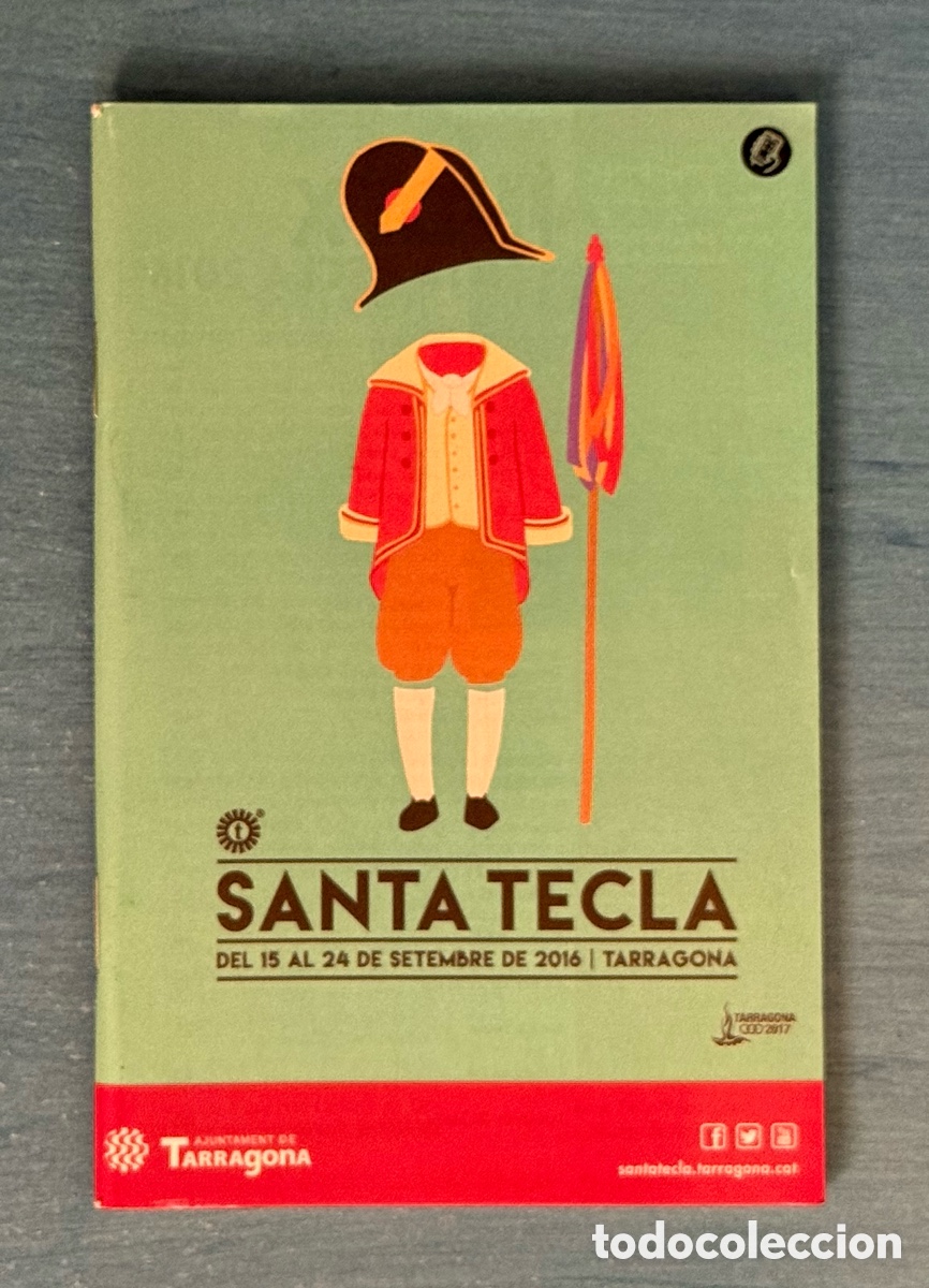Coleccionismo: Programa festes Santa Tecla 2016 Tarragona