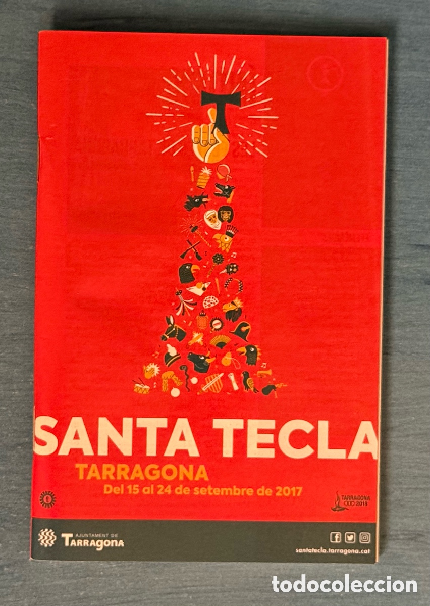 Coleccionismo: Programa festes Santa Tecla 2017 Tarragona