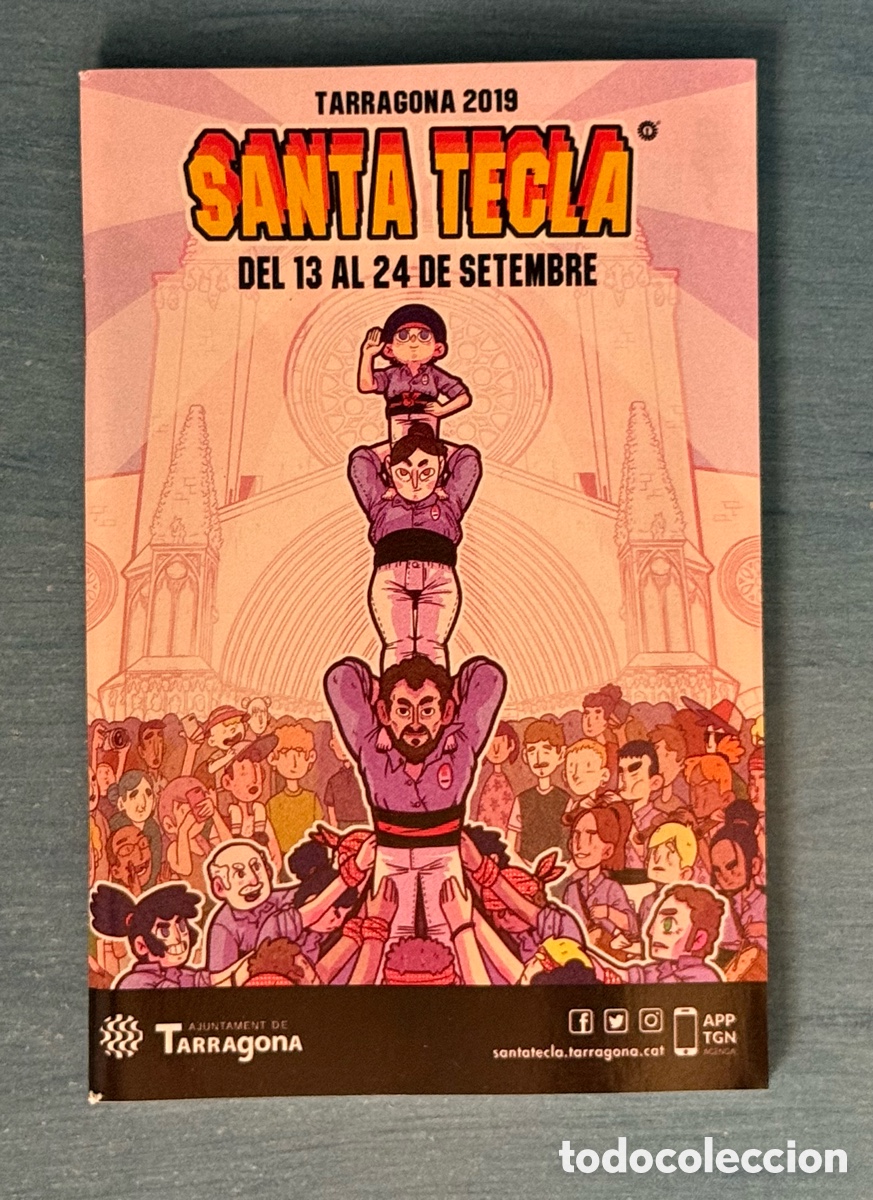 Coleccionismo: Programa festes Santa Tecla 2019 vers Jove de Tarragona