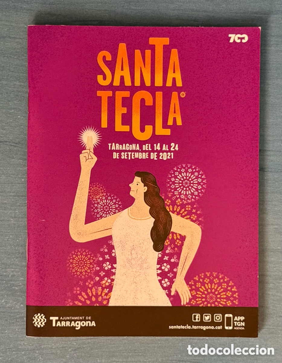Coleccionismo: Programa festes Santa Tecla 2021 Tarragona