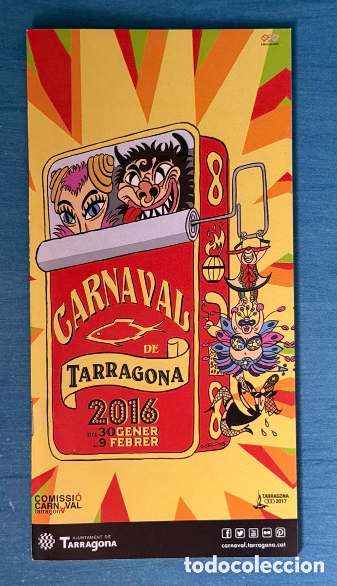 Coleccionismo: Programa Carnaval 2016 Tarragona