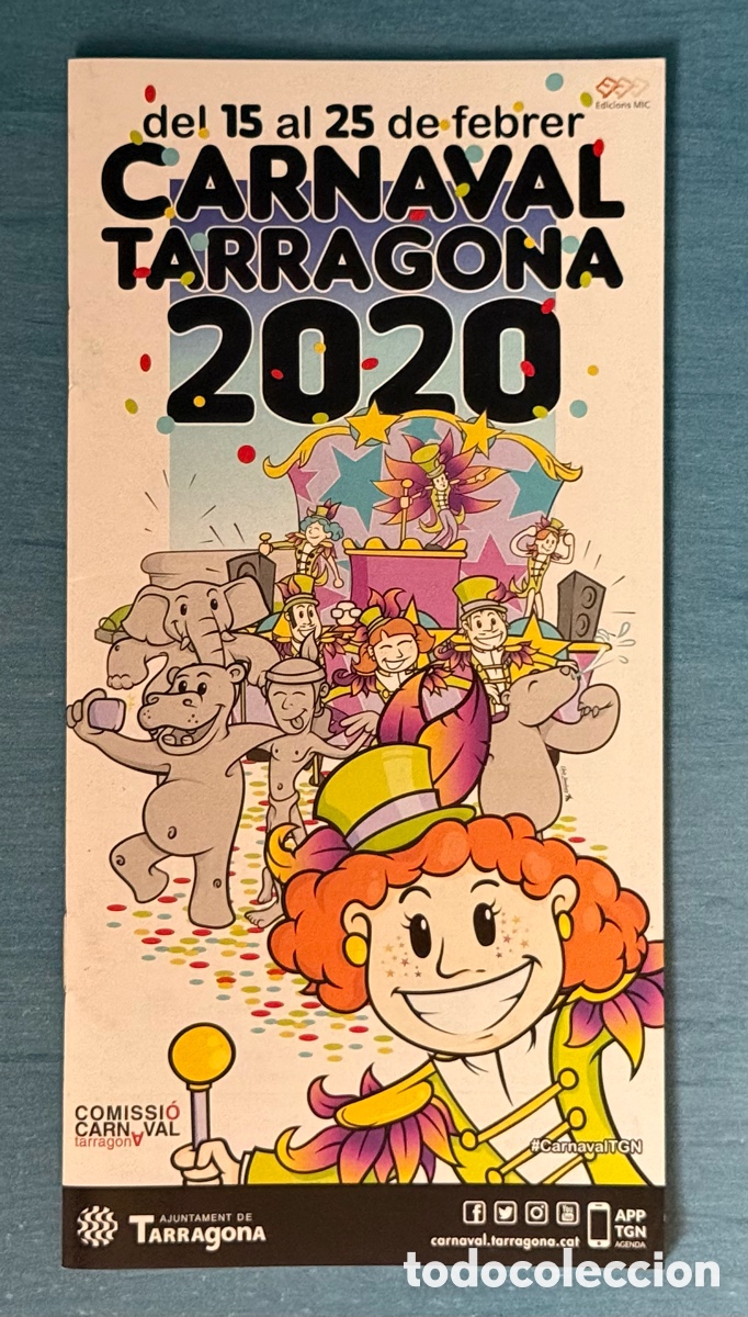 Coleccionismo: Programa Carnaval 2020 Tarragona
