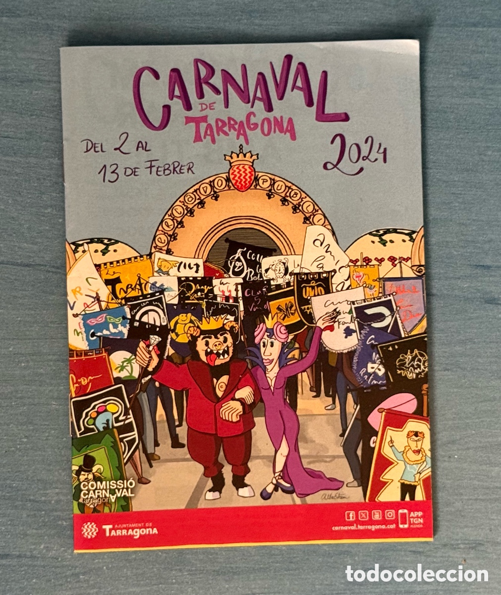 Coleccionismo: Programa Carnaval 2024 Tarragona