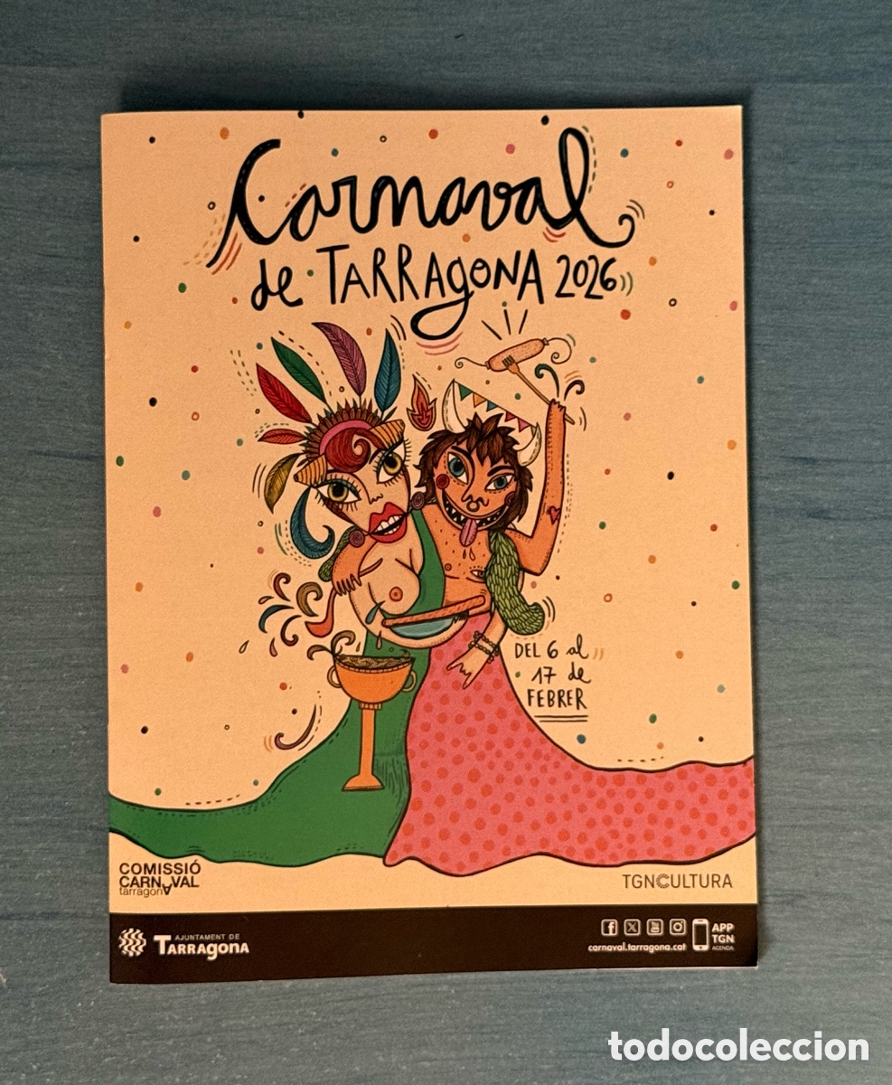Coleccionismo: Programa Carnaval 2026 Tarragona