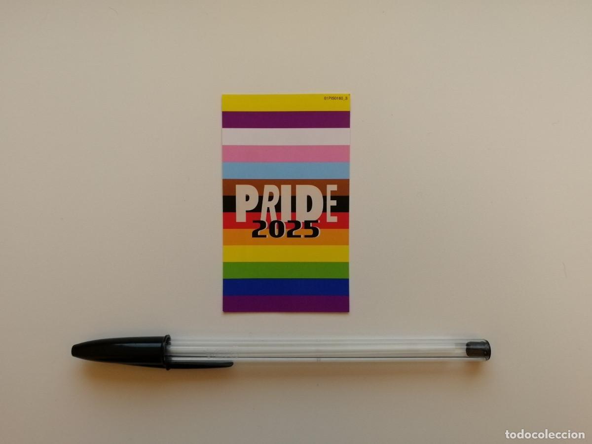 Coleccionismo: TARJETA ORIGINAL - PRIDE 2025 - FESTIVAL DESFILE DEL ORGULLO