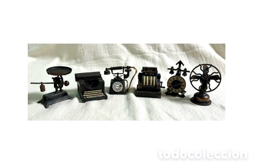 Coleccionismo: Playme comercio, oficina, lote de 6 sacapuntas vintage. De las primeras series.