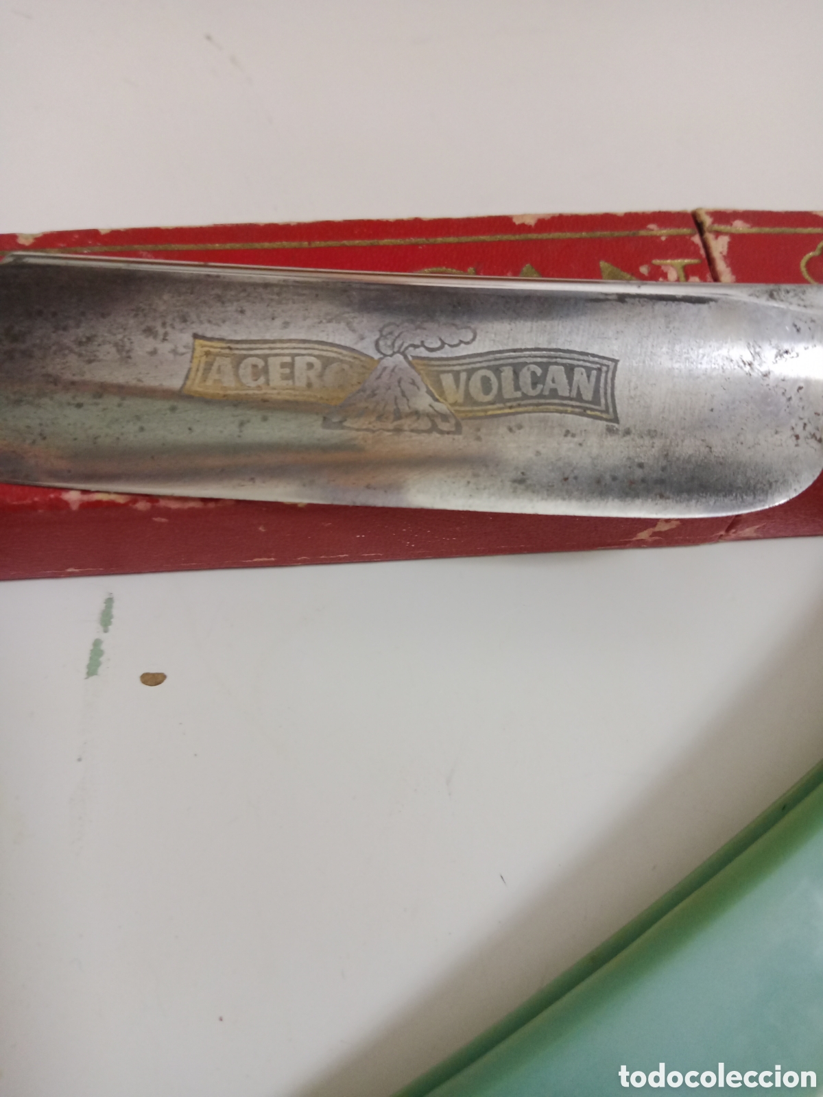 Coleccionismo: Antigua navaja de barbero
