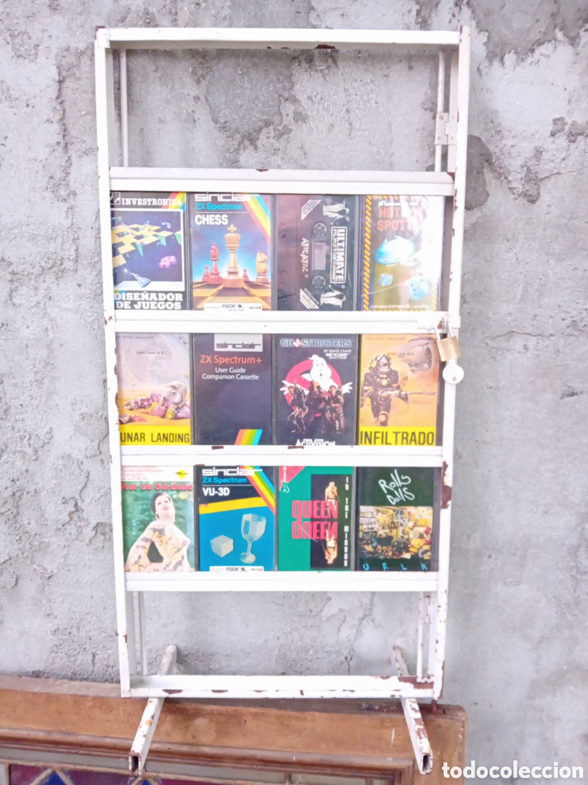 Coleccionismo: Antiguo Expositor cintas casette