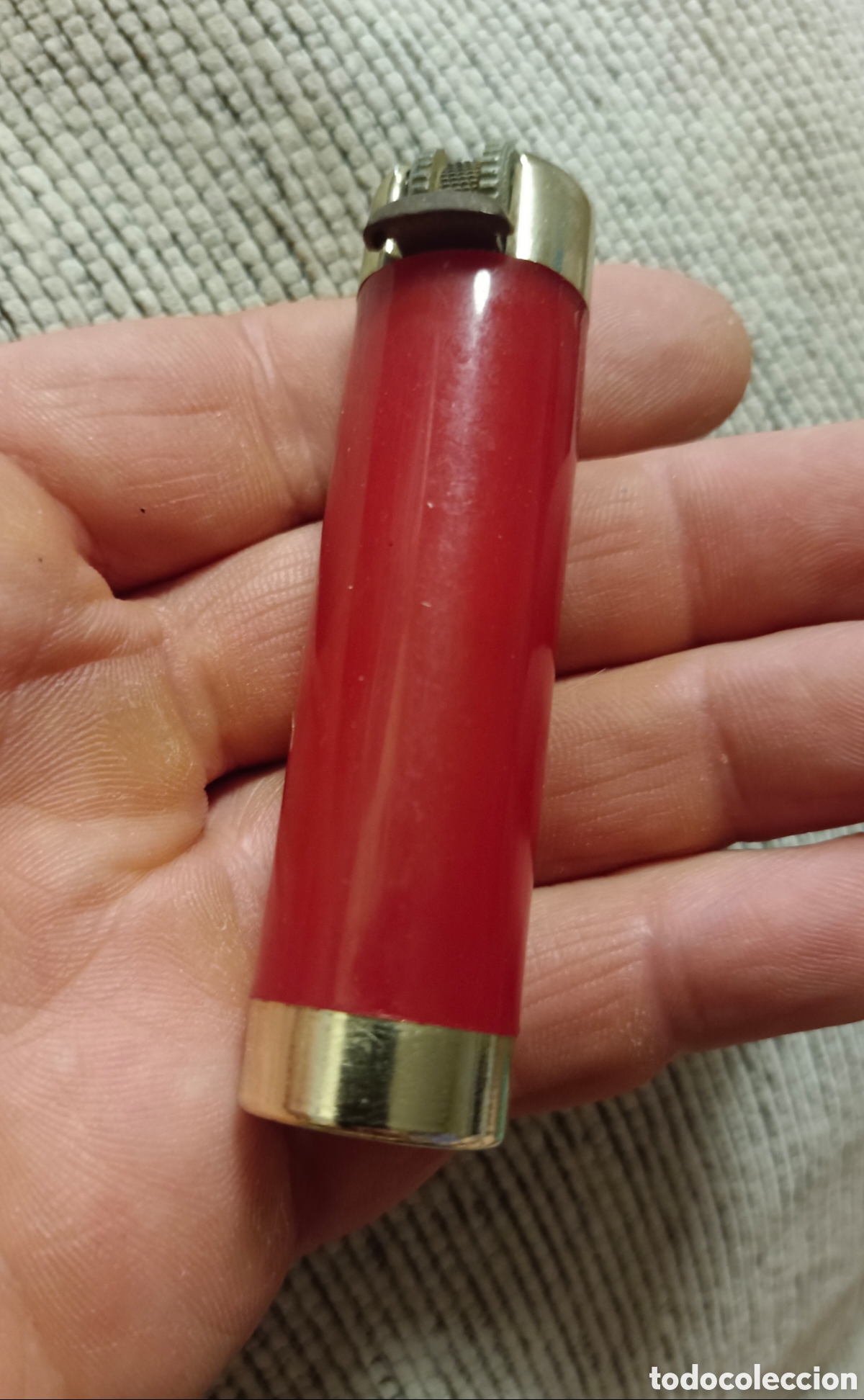 Coleccionismo: Antiguo mechero stick feudor loia N&deg; 3 Espa&ntilde;a
