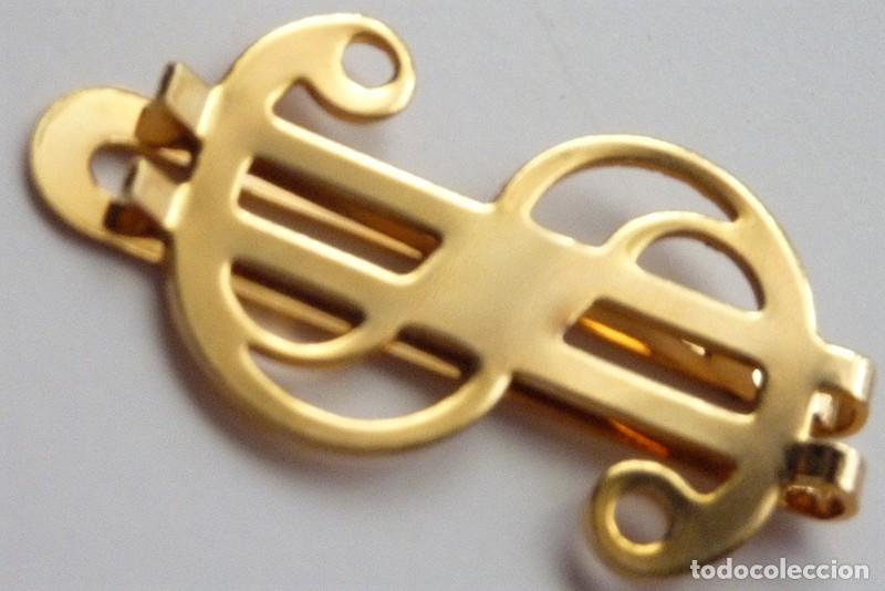 Coleccionismo: MONEY CLIP (PINZA PARA BILLETES) -LAT&Oacute;N ELECTROCHAPADO EN ORO DE 22 KILATES -EN CAJA ORIGINAL- NUEVO