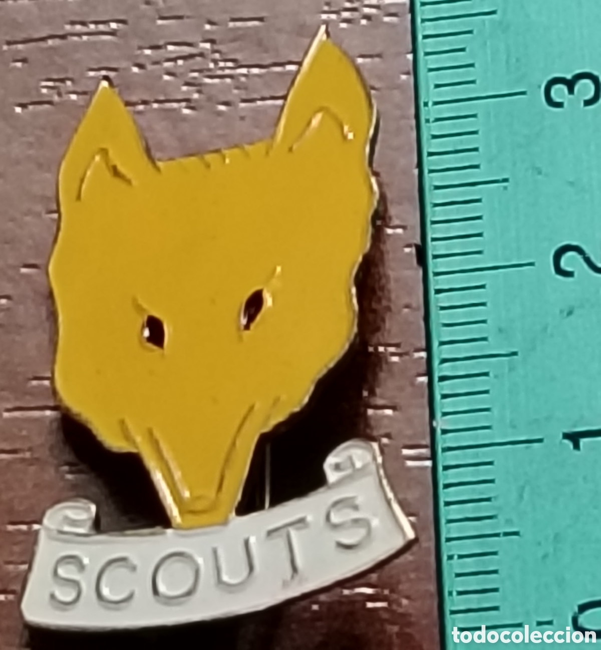 Coleccionismo: Insignia antigua Scouts