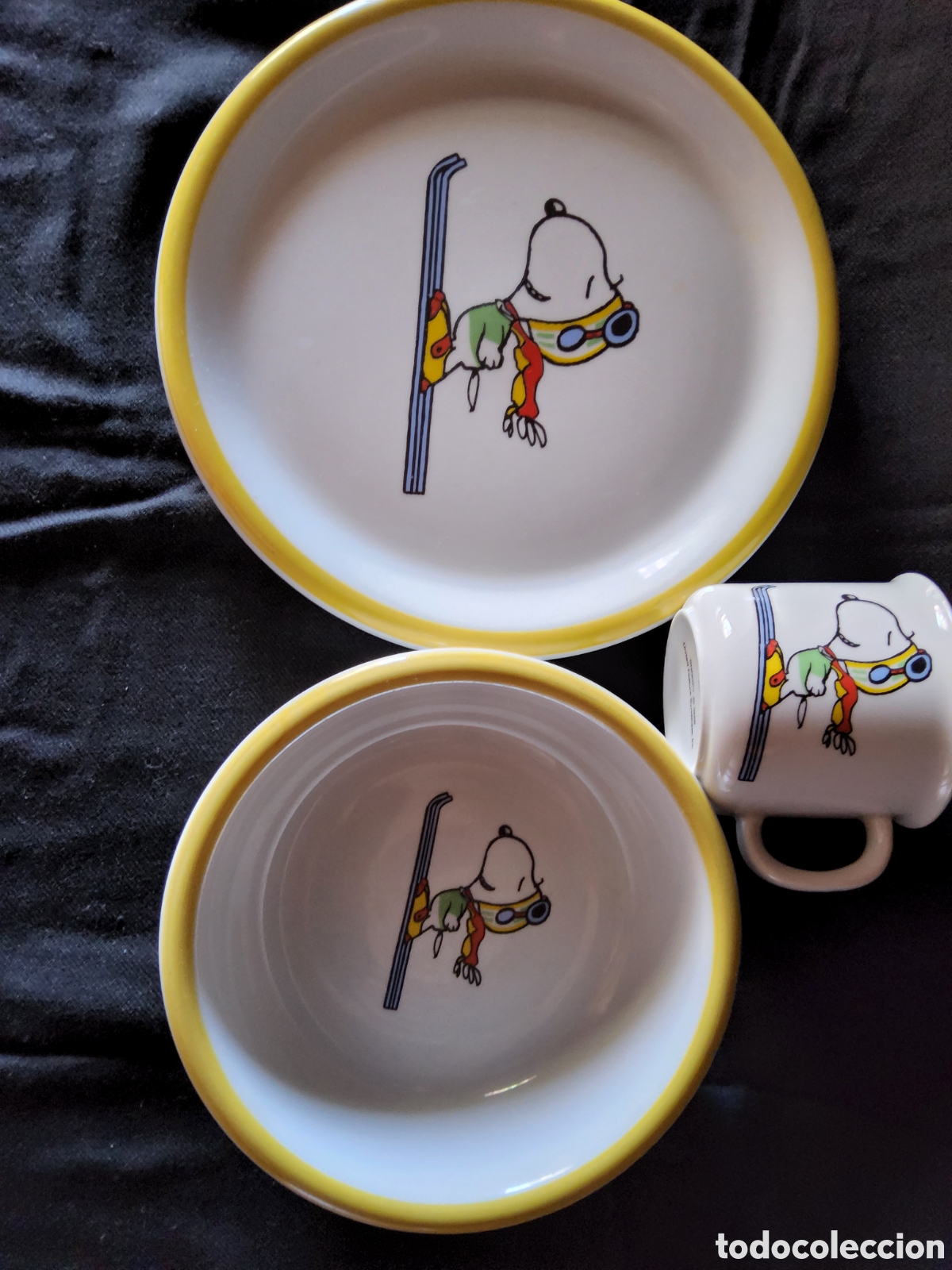 Coleccionismo: SET SNOOPY PENAUTS ESTADO IMPECABLE - Foto 2