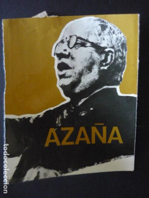 Coleccionismo: MANUEL AZA&Ntilde;A PRESIDENTE SEGUNDA REPUBLICA IMAGEN EMPLEADA PARA PERIODICO 1974 13,5 X 16,5 CM