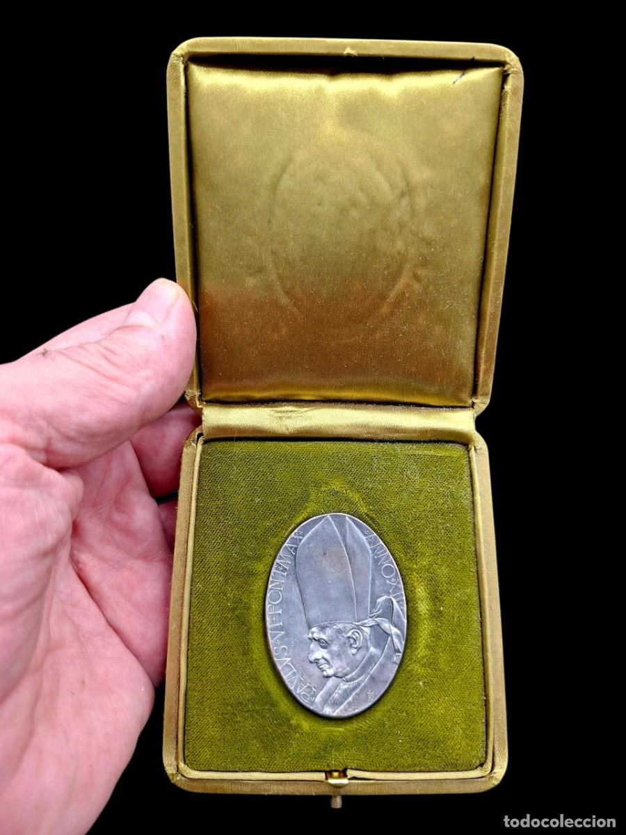 Coleccionismo: MEDALLA CONMEMORATIVA XII A&Ntilde;OS PONTIFICADO DE PABLO VI