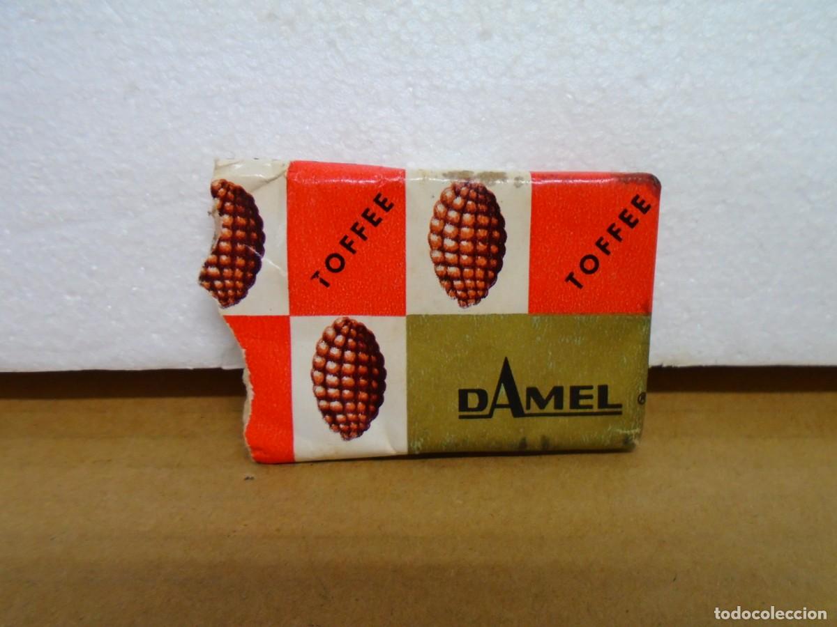 Collectionnisme: DAMEL.TOFFEE.VINTAGE PAQUETE CONTENIENDO 4 PASTILLAS DE CACAO,A&Ntilde;OS 60/70.