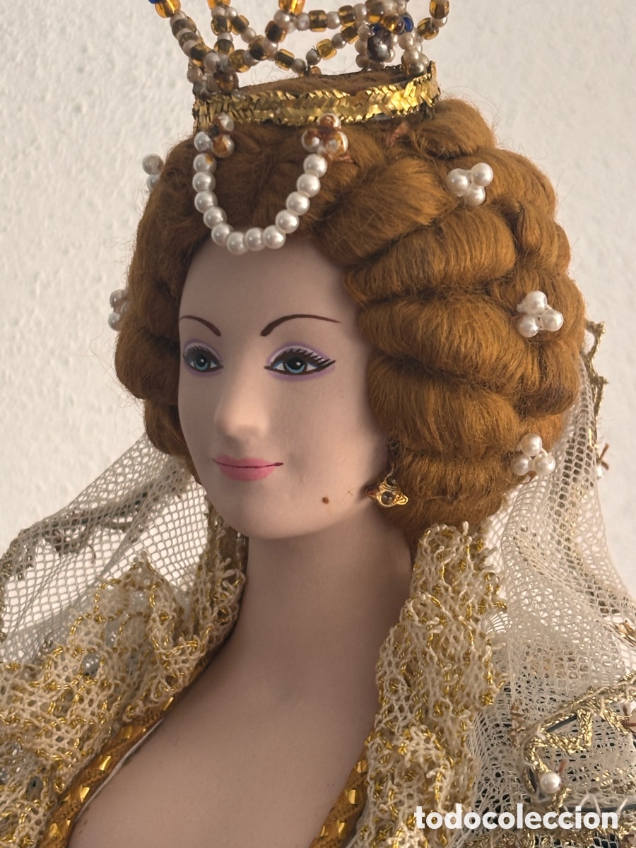 Coleccionismo: Lote de 2 Figuras :Reyes Hist&oacute;ricos,de Mu&ntilde;ecas Mar&iacute;n