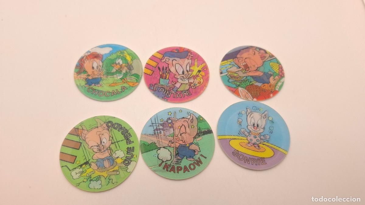 Collectionnisme: MAGIC TAZO MATUTANO 1994 - WARNER BROS - HAMTON - TRASERA ROSA