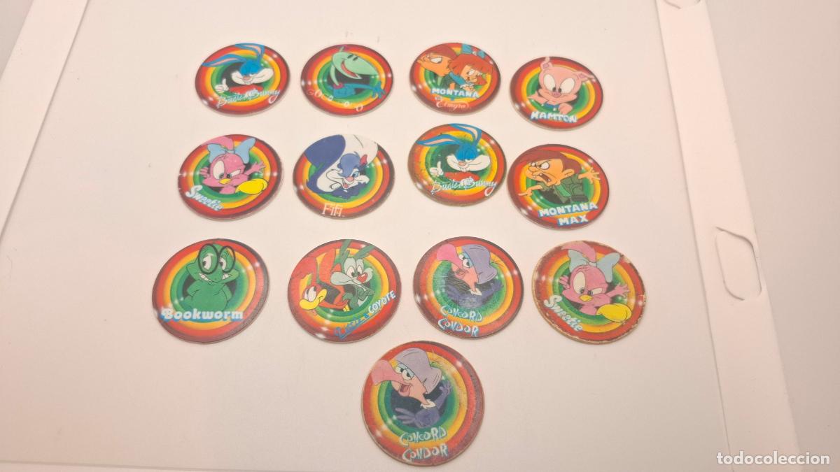 Collectionnisme: MEGA TAZO MATUTANO 1994 - WARNER BROS - TINY TOON - TRASERA AMARILLA