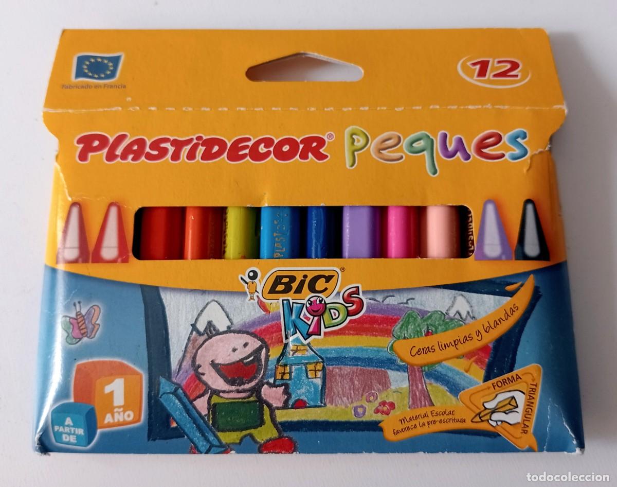 Collectionnisme: CAJA DE L&Aacute;PICES DE CERA PLASTIDECOR PEQUES
