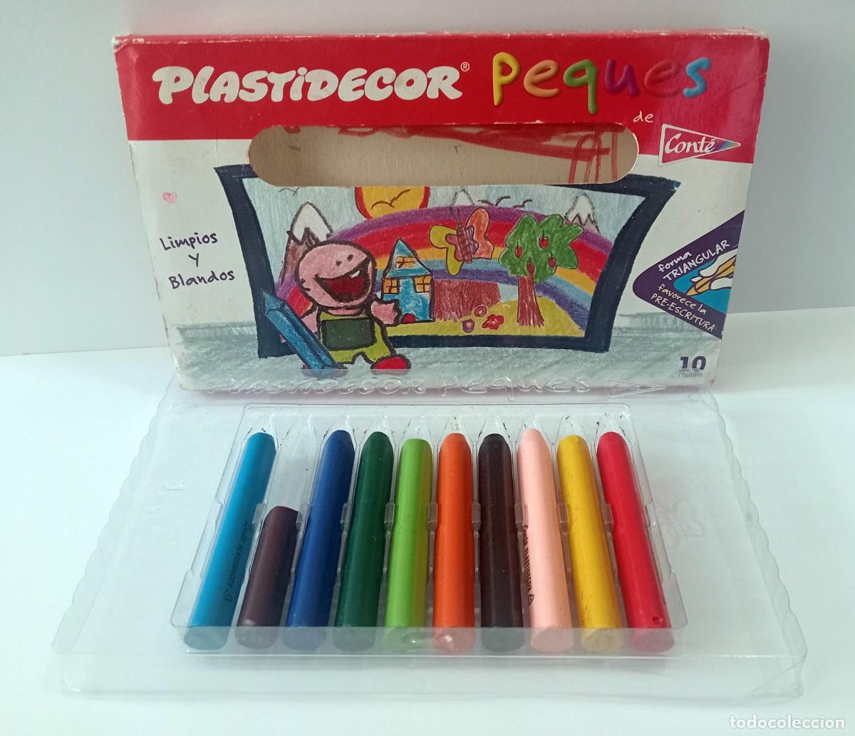 Coleccionismo: CAJA L&Aacute;PICES PLASTIDECOR PEQUES - Foto 2
