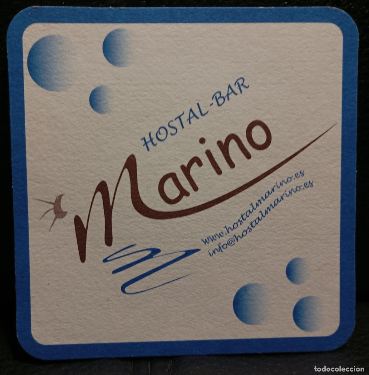 Colecionismo: HOSTAL BAR MARINO - POSAVASOS - IBIZA - CERVEZA - REFRESCOS - SIDRA - BITTER