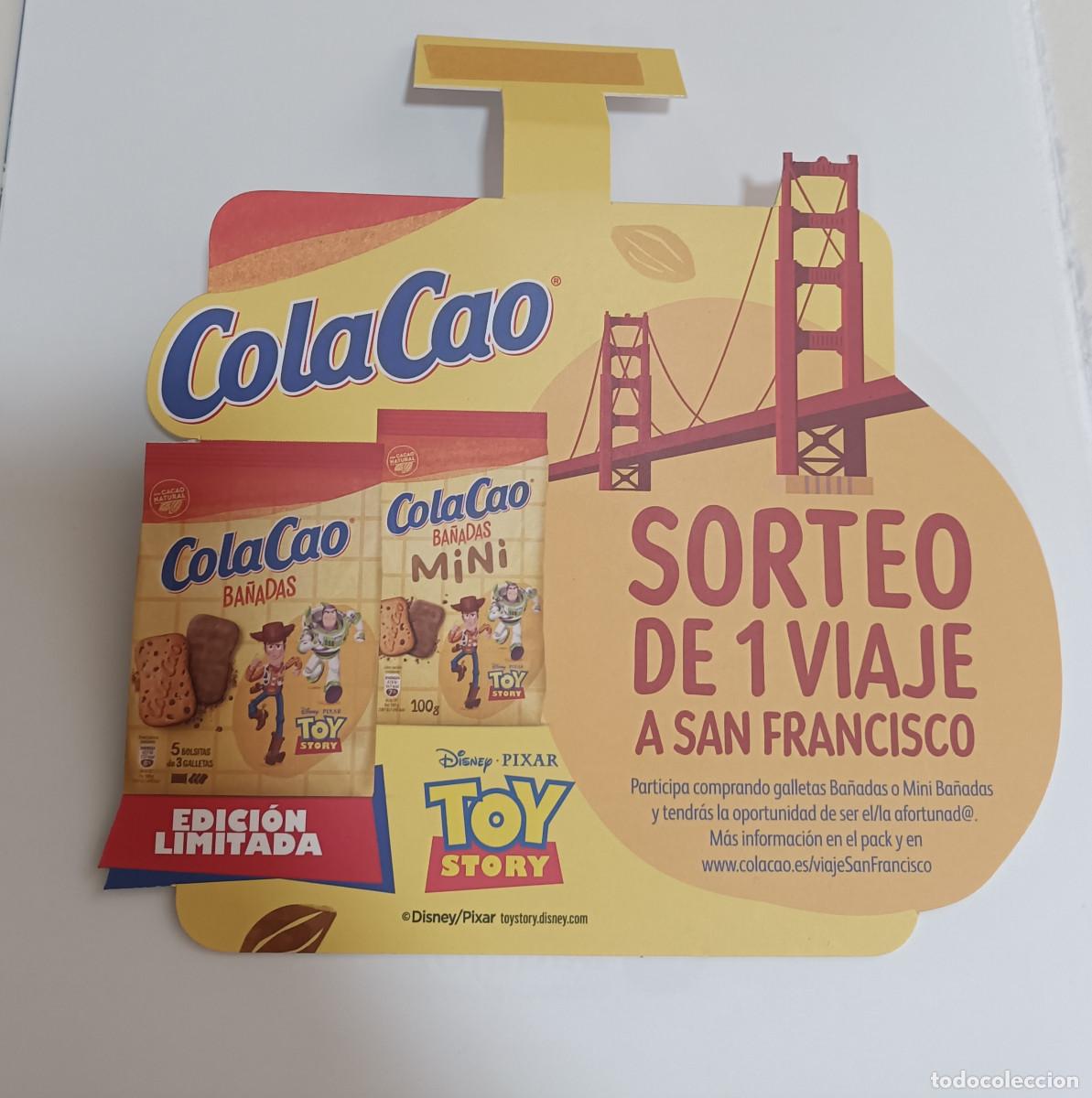 Coleccionismo: cola cao 2026 promocional promocion publicitario tira balda pixar toy story pelicula disney colacao