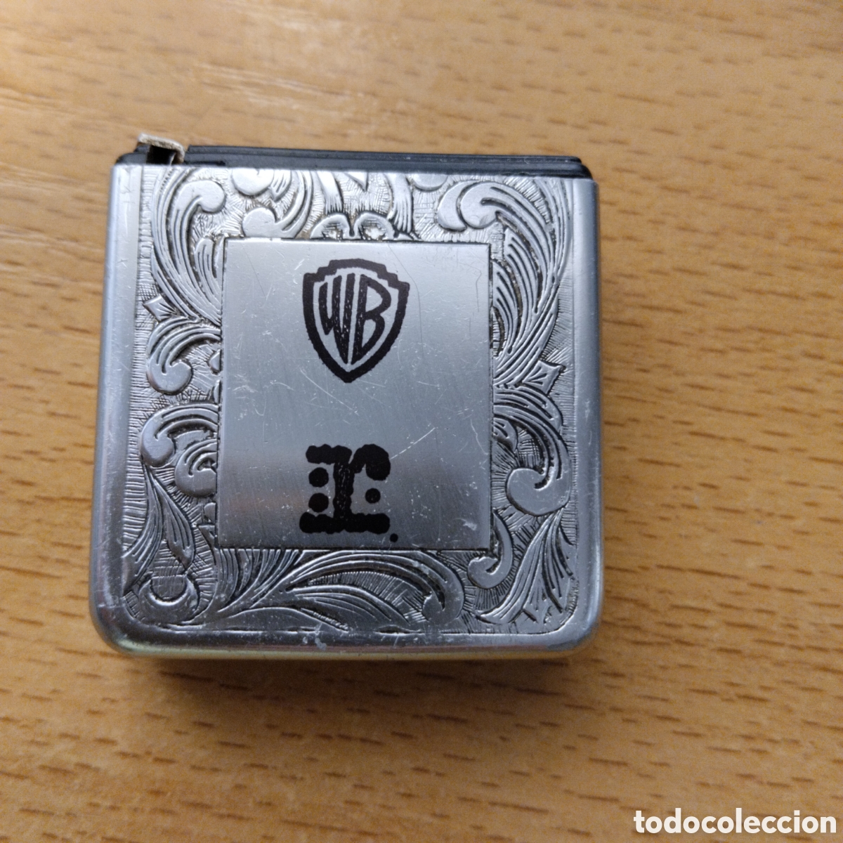 Coleccionismo: METRO PARA MEDIR METALICO PUBLICIDAD WB WARER BROS