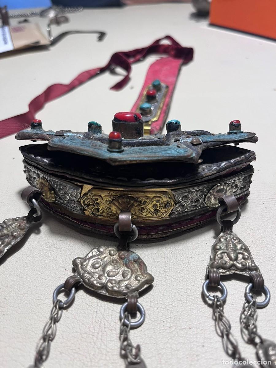 Coleccionismo: Monedero de origen Tibetano - Foto 2