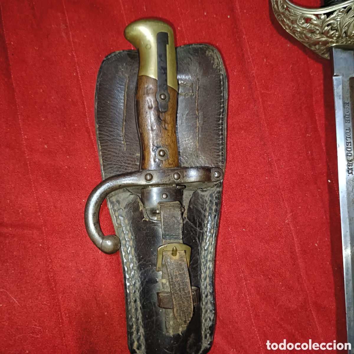 Coleccionismo: Bayoneta del fusil level completa