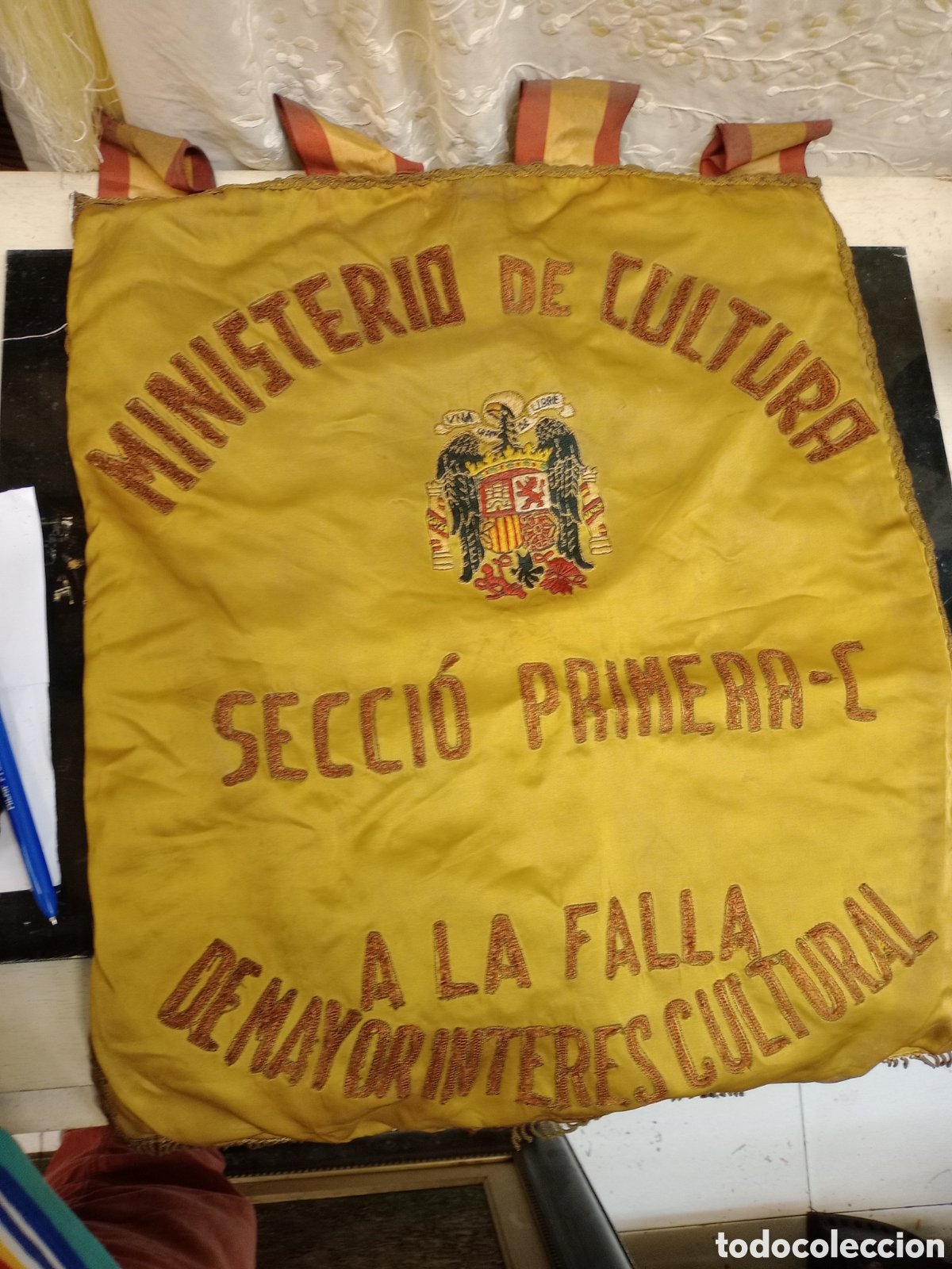 Coleccionismo: Estandarte fallero antiguo